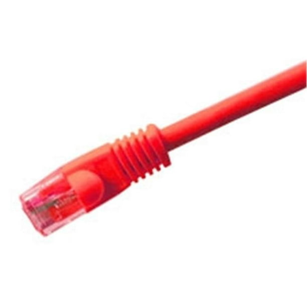 100ft CAT5e Snagless Patch Cable Red 